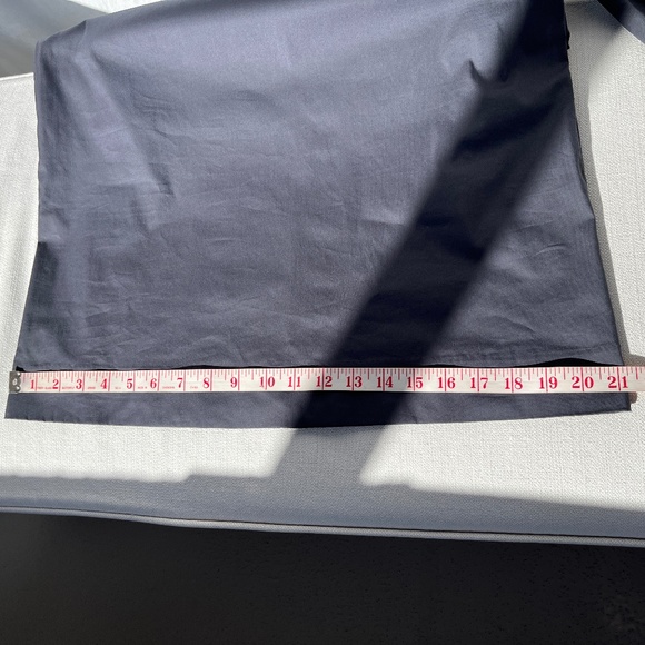 COS (4) cotton sateen shift dress with side pockets, grey, BNWOT. - Picture 15 of 16